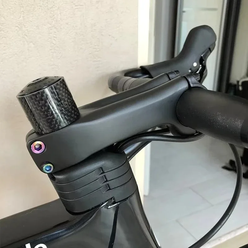 Road Bike Bicycle Rod 6/17 Degree 31.8mm Road Bike Carbon Rod Positive/Negative Handle Rod