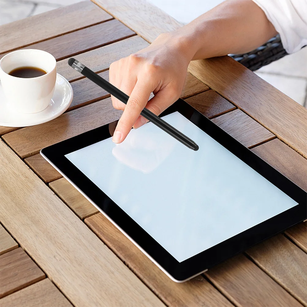 

2Pcs Capacitive Pen Precise Positioning Easy to Hold for Tablets and Phones Stylus Pens Touch Screen Stylus Pens