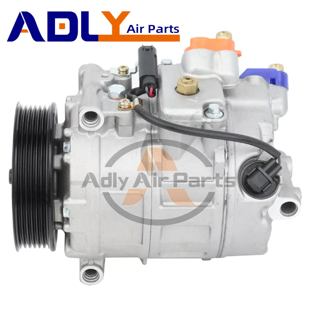 7SEU16C A/C AC Compressor For BMW E60 E65 E66 525i 525xi 528i 528xi 530i M5 6512410 64529174803 64529122620 4471706022 2021736AM