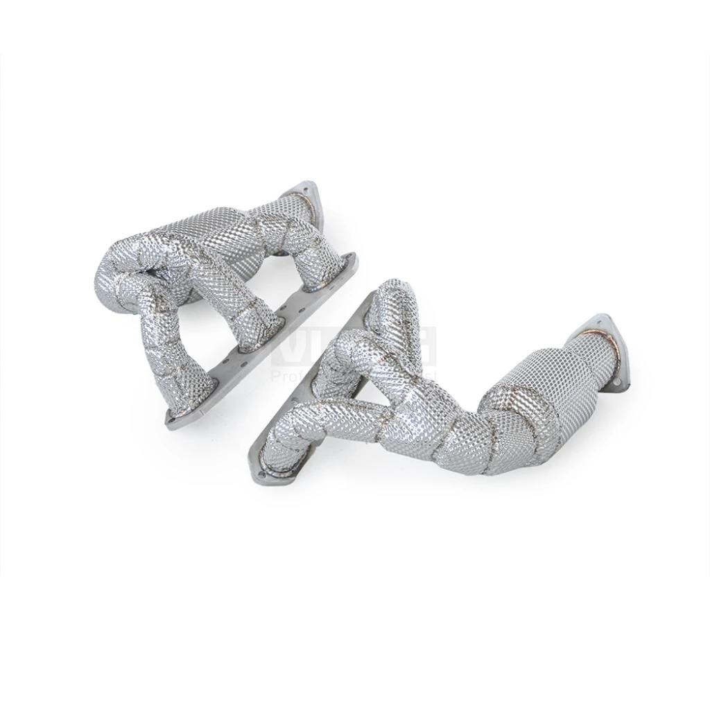 

For Porsche Boxster S/Cayman S (987.1) 3.4 2005-2013 Stainless steel exhaust manifold with thermal insulation layer Enhancement