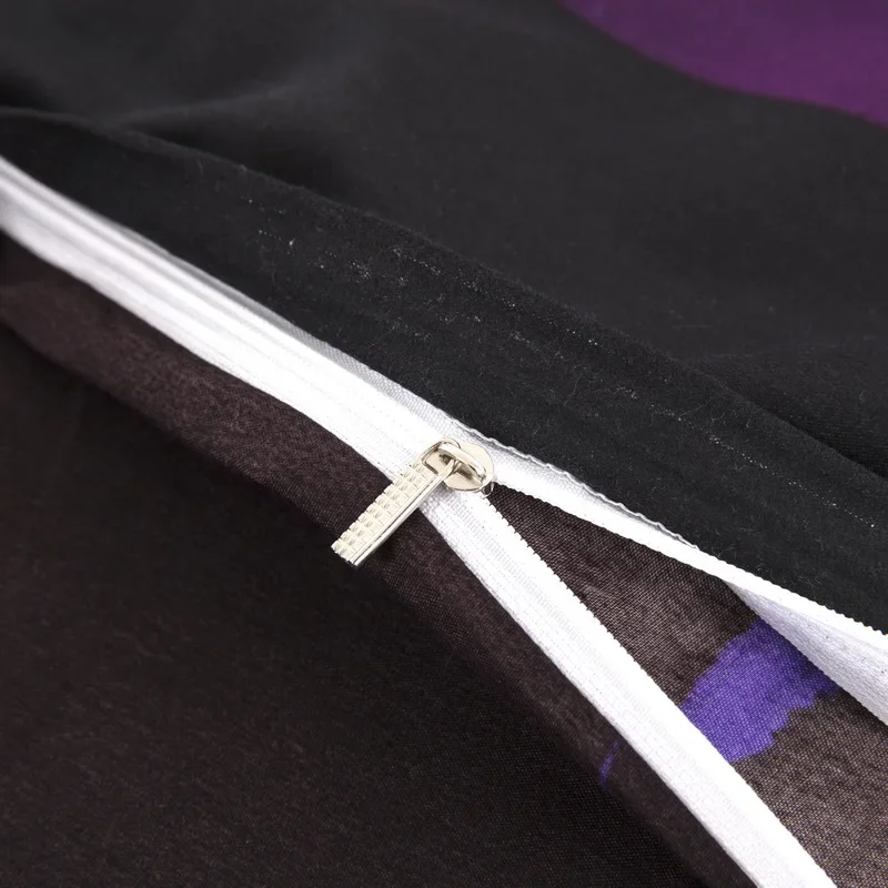 Ropa De cama cómoda súper suave De invierno De alta calidad, Cama doble individual occidental, juegos De edredón De gato con hojas De otoño 3D, Ropa De Cama