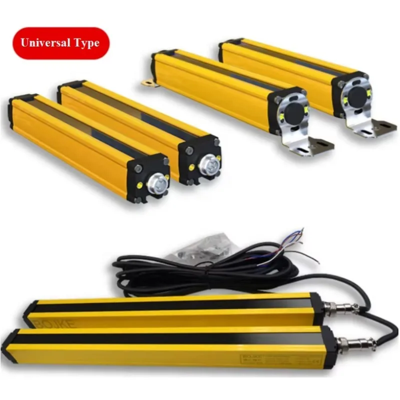Long-distance Safety Light Curtain Sensor Industrial Automation Is 6m/12m/20m Machine Tool Stamping Sheet Metal Processing