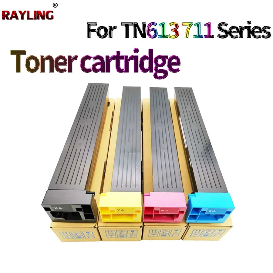 

Copier Toner Cartridge For Use in Konica Minolta Bizhub C754E C654E C652 C552 C452 502 602 TN613 TN711 C451 C550 C650 C754 C654