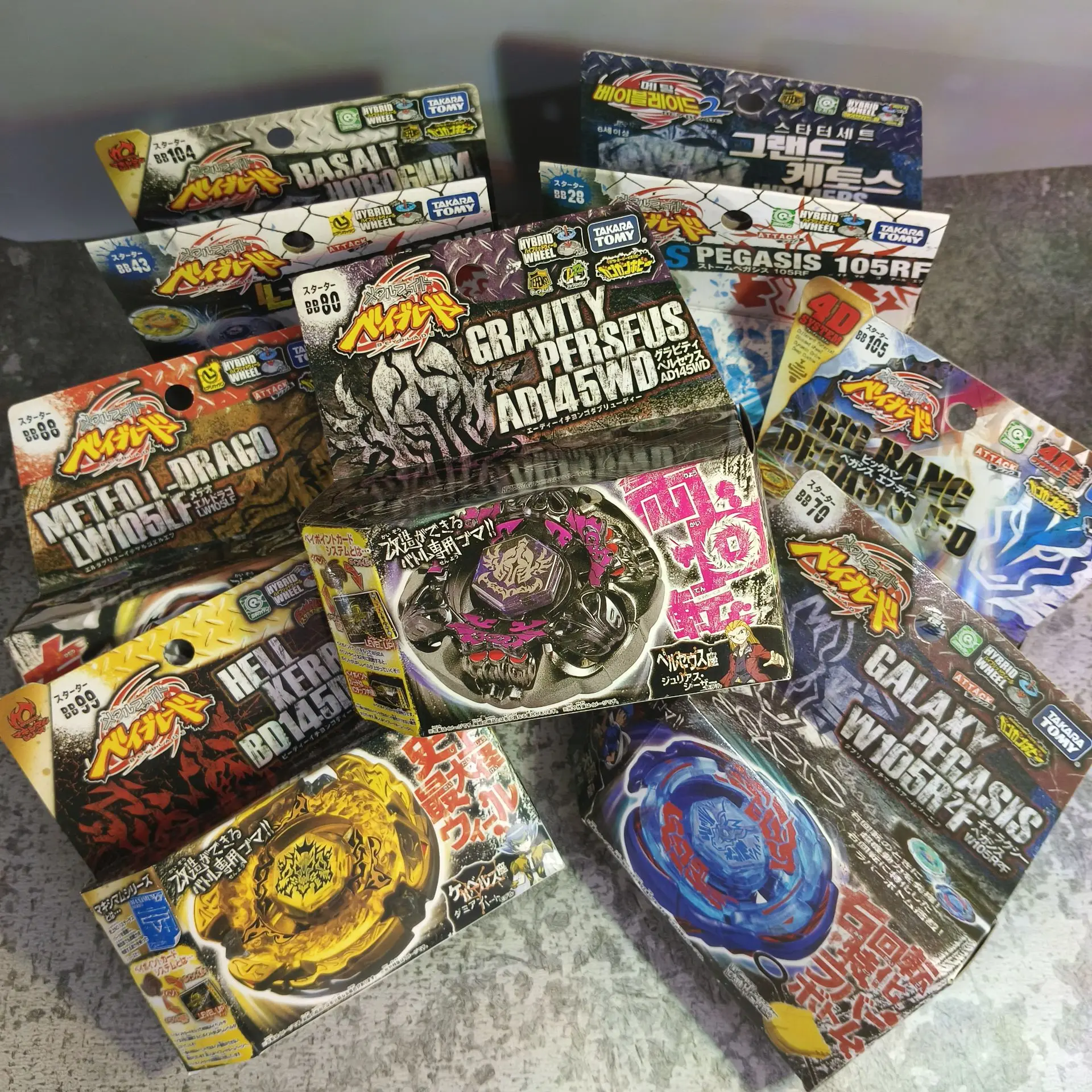 Véritable Takara Tomy BB80 BB88 BB43 BB104 BB99 BB28 BB105 BB70 BB95 BB106 BB108 BB122 BB123 BB124 BB126