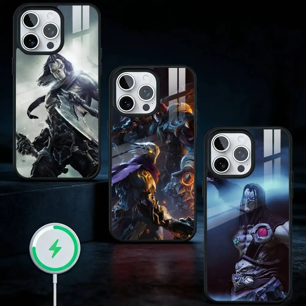 

Game D-Darksiders Phone Case For iPhone17,16,15,14,13 Plus,Pro Max Magnetic For Magsafe Wireless Charging