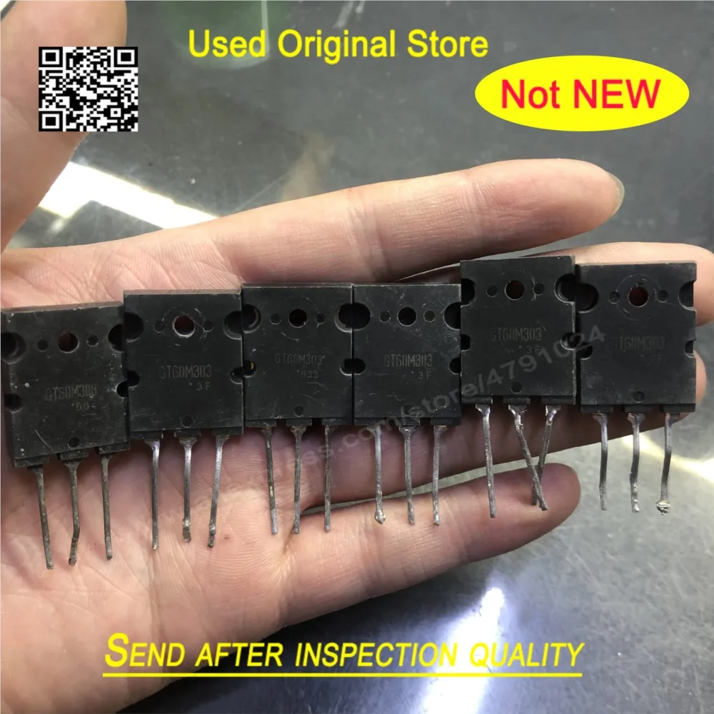 Used  5pcs GT60M301 GT60M302 GT60M303 TO-3PL In Stock Original disassembly