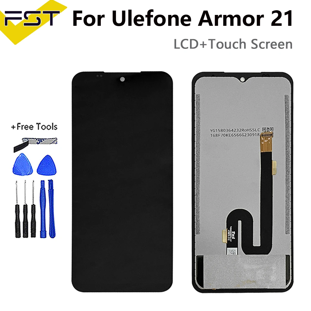 

Новинка, оригинальный ЖК-дисплей 6,58 дюйма для UleFone Armor 21 с фотоэлементами для Ulefone Armor21, ремонт жк-экрана