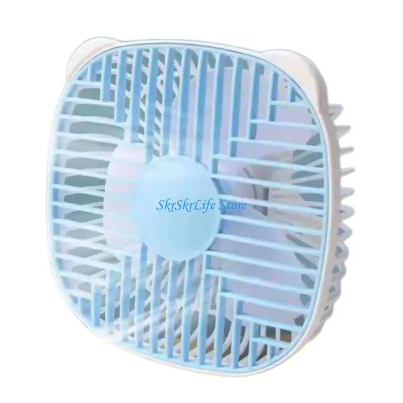 E65E 1 velocidad 7 pulgadas 5V ventilador ventilador techo mini ventiladores escritorio USB para acampar