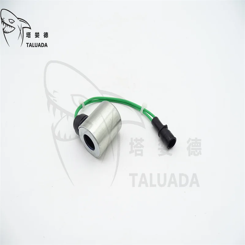 Para motor de bobina de válvula solenoide 3116 12H 120H 135H 140H 160H piezas de cargador bobina de valor de solenoide 186-1525