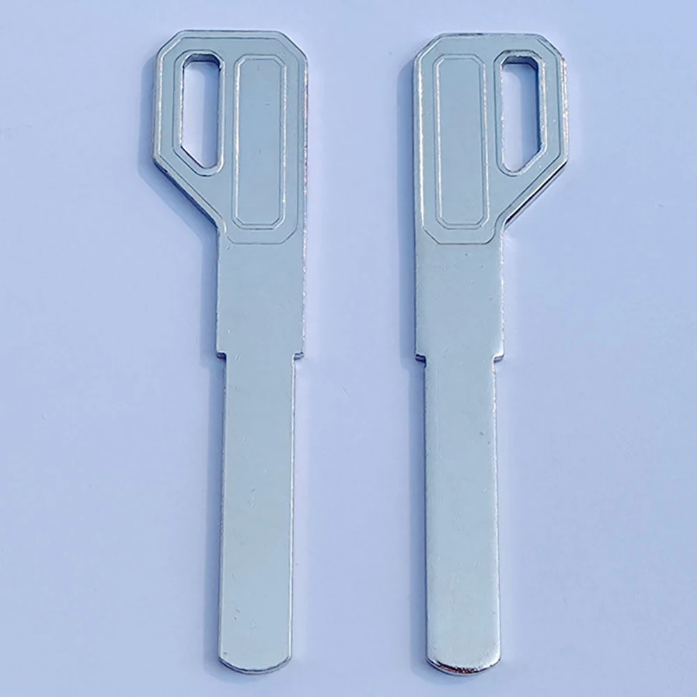 Imagem -03 - Embrião Intelligent Lock Blade Fingerprint Lock Key Casa Porta Blanks Chaveiro Suprimentos 20 Pcs