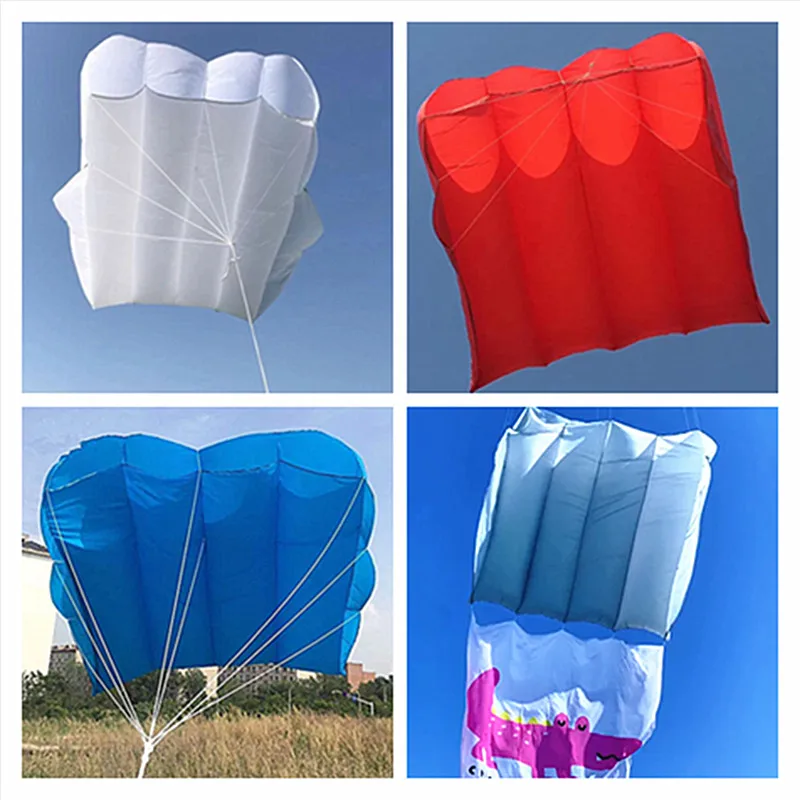 

free shipping 36sqm pilot kite flying inflatable toys parachute kite pendant professional kites and rays octopus kites outdoor