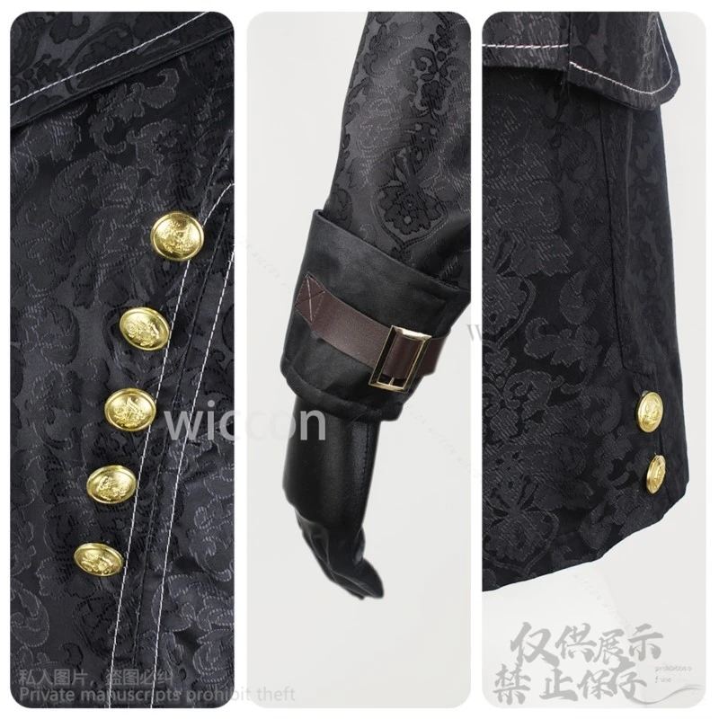 9S Yorha аниме Nier Automata косплей костюм черное готическое пальто брюки униформа парики для мужчин Хэллоуин Рождественская вечеринка Cos по индивидуальному заказу