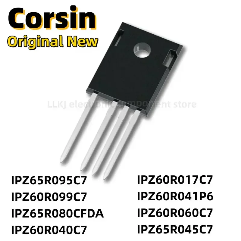 1pcs IPZ65R095C7 IPZ60R099C7 IPZ65R080CFDA IPZ60R040C7 IPZ60R017C7 IPZ60R041P6 IPZ60R060C7 IPZ65R045C7 TO247-4 MOS FET TO-247-4/