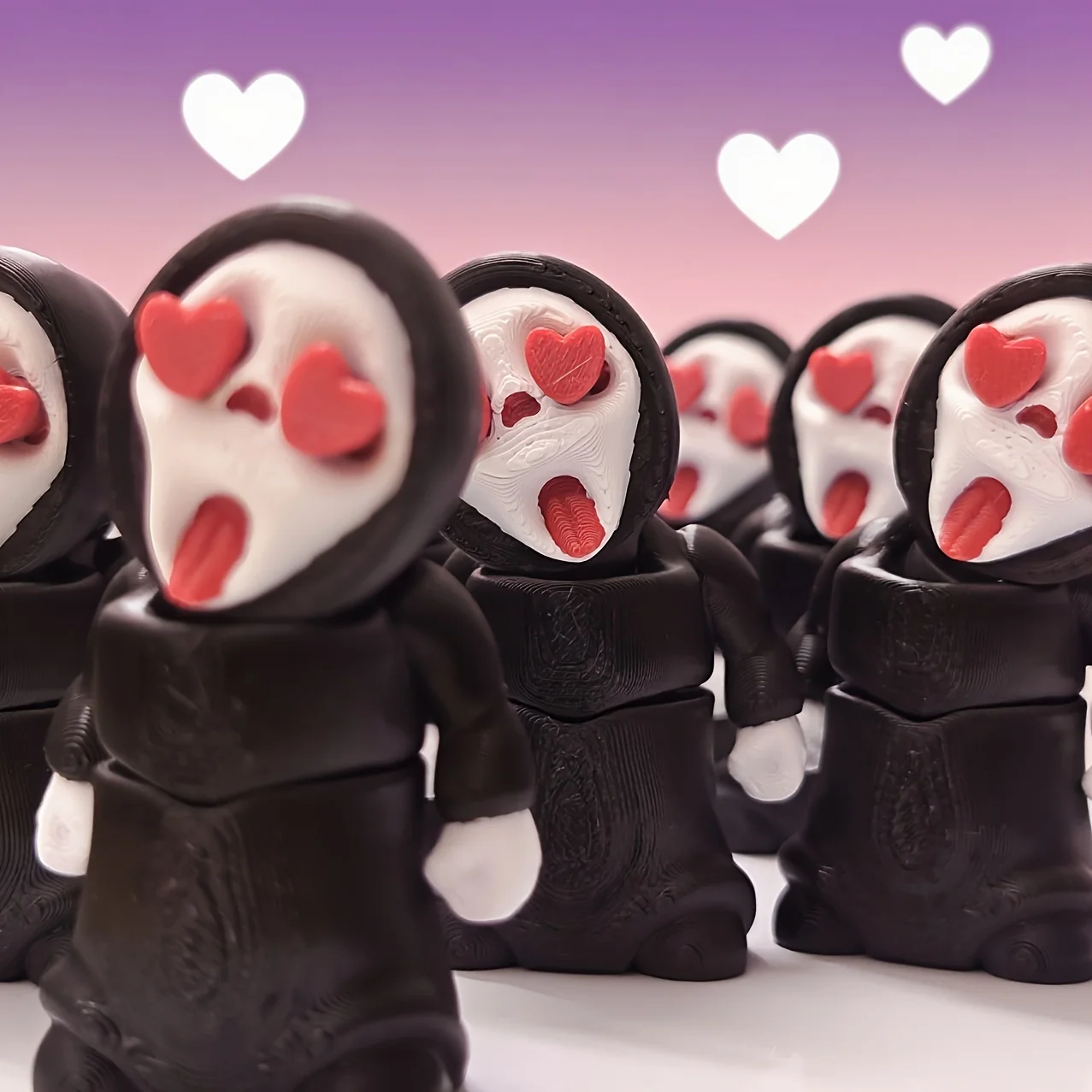 A flexible funny face decoration, creative design decoration, creative decoration that creates interesting contrast, suitable