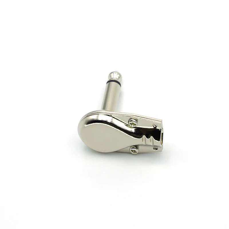 Wysokiej jakości 4-10 sztuk 1/4 "6,35 mm głośnik mono kątowy gitarowy wtyczka gramofonowa złącze naleśnikowe ﻿ — zdjęcie 4