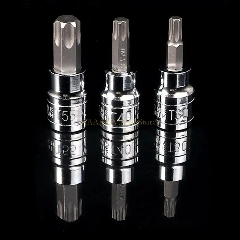 

A2BE 10- PIECE FAMPER PREACTION TORX BIT BIT SOCKET SET для СТАЛЬНЫЕ ПЕРЕКЛЮЧЕНИЯ T10-T55