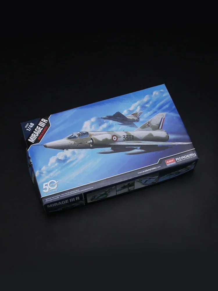 Academy 1/48 ประกอบรุ่น 12248 Mirage III R เครื่องบินลาดตระเวนเครื่องบินโมเดล