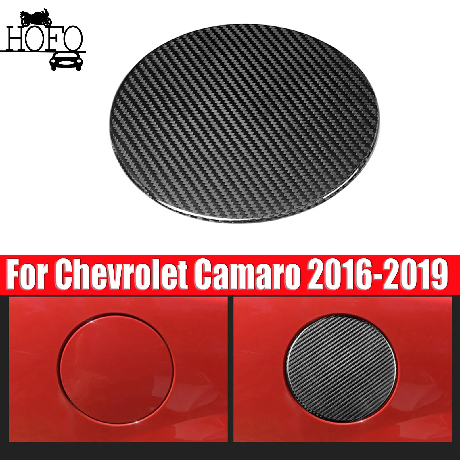 

Car Fuel Tank Cap Decorative Trim For Chevrolet Camaro 2016-2019