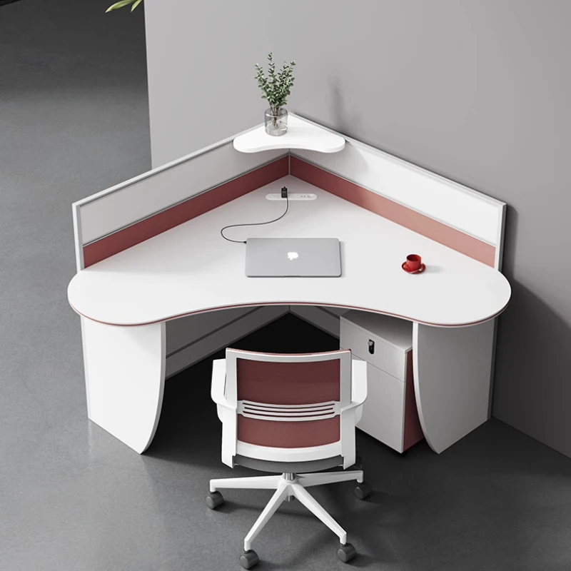 Screen staff desk 1 2 4 person Office table computer desk Table pliante office tables Room desks study desks Office Furniture