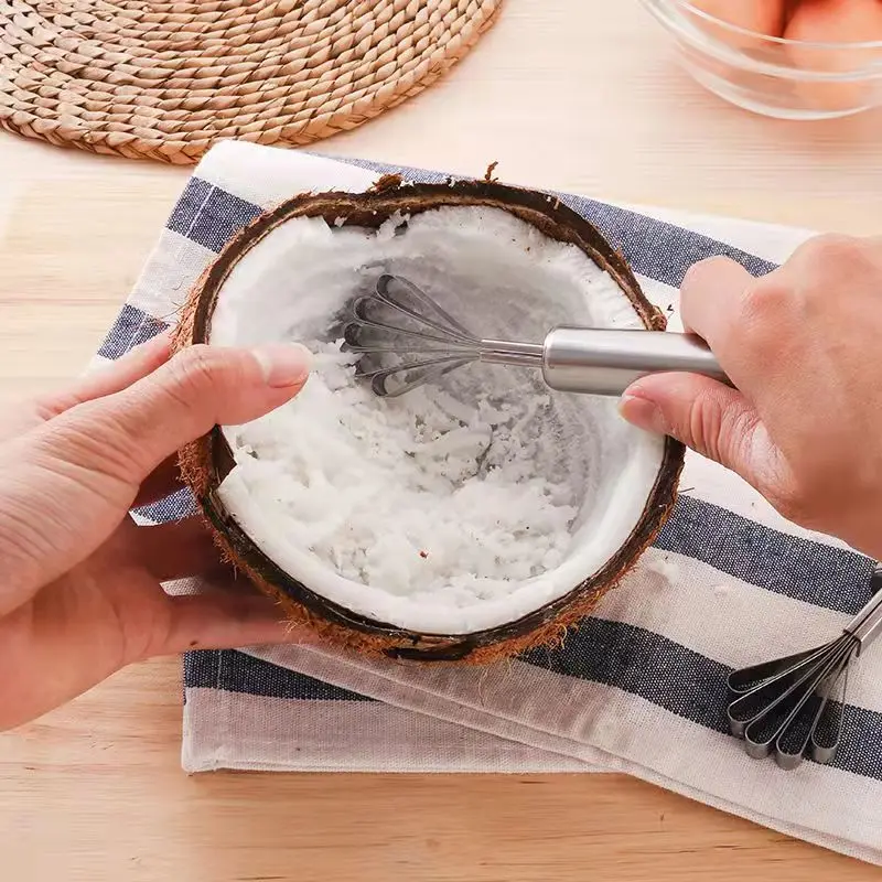 Creative Stainless Steel Shredded Coconut Knife Home Coconut Grater Scraping Coconut Meat Scraper Fish Fruit Planing