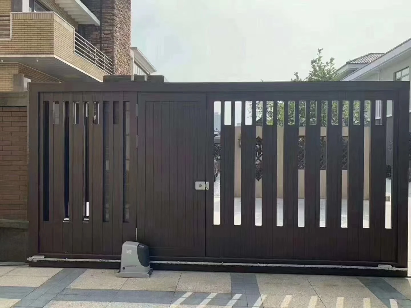 Custom Aluminum Alloy Gate Modern Villa Gate Factory Wholesale