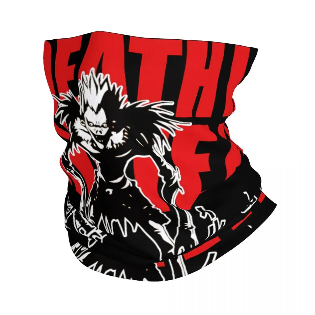 

Манга Death тонкая упаковка шарф бандана Шея Гетры лицо Обложка повязка на голову