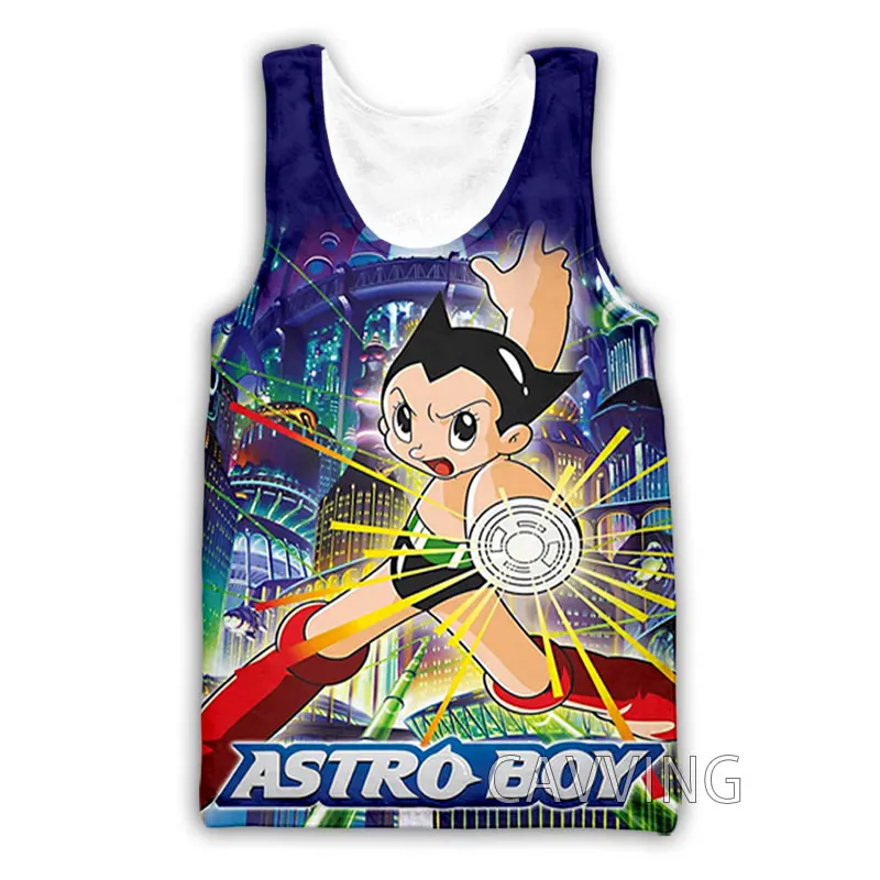 

CAVVING 3D Printed Astro Boy Tank Tops Harajuku Vest Summer Undershirt Shirts Streetwear for Men/women V01