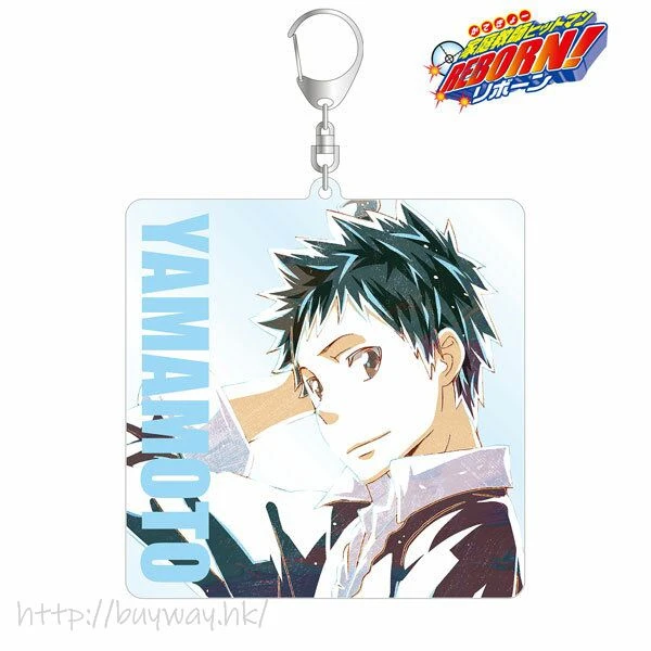 Cartoon Anime Fans Gifts  Family Teachers  HITMAN REBORN handsome Cool Edition Acrylic Keychain Decor Series About 6cm