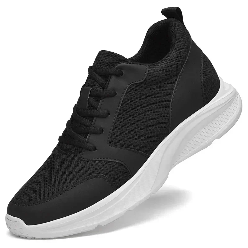 Zapatillas deportivas de alta calidad para hombre, zapatos masculinos informales con aumento de altura, gran oferta, 2024