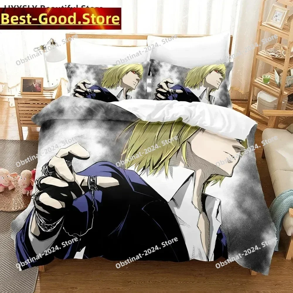 

Hunter X Hunter 3D Bedding Set Japanese Anime Twin Queen King Quilt Cover Pillowcases Polyester For Kids Cover Sets