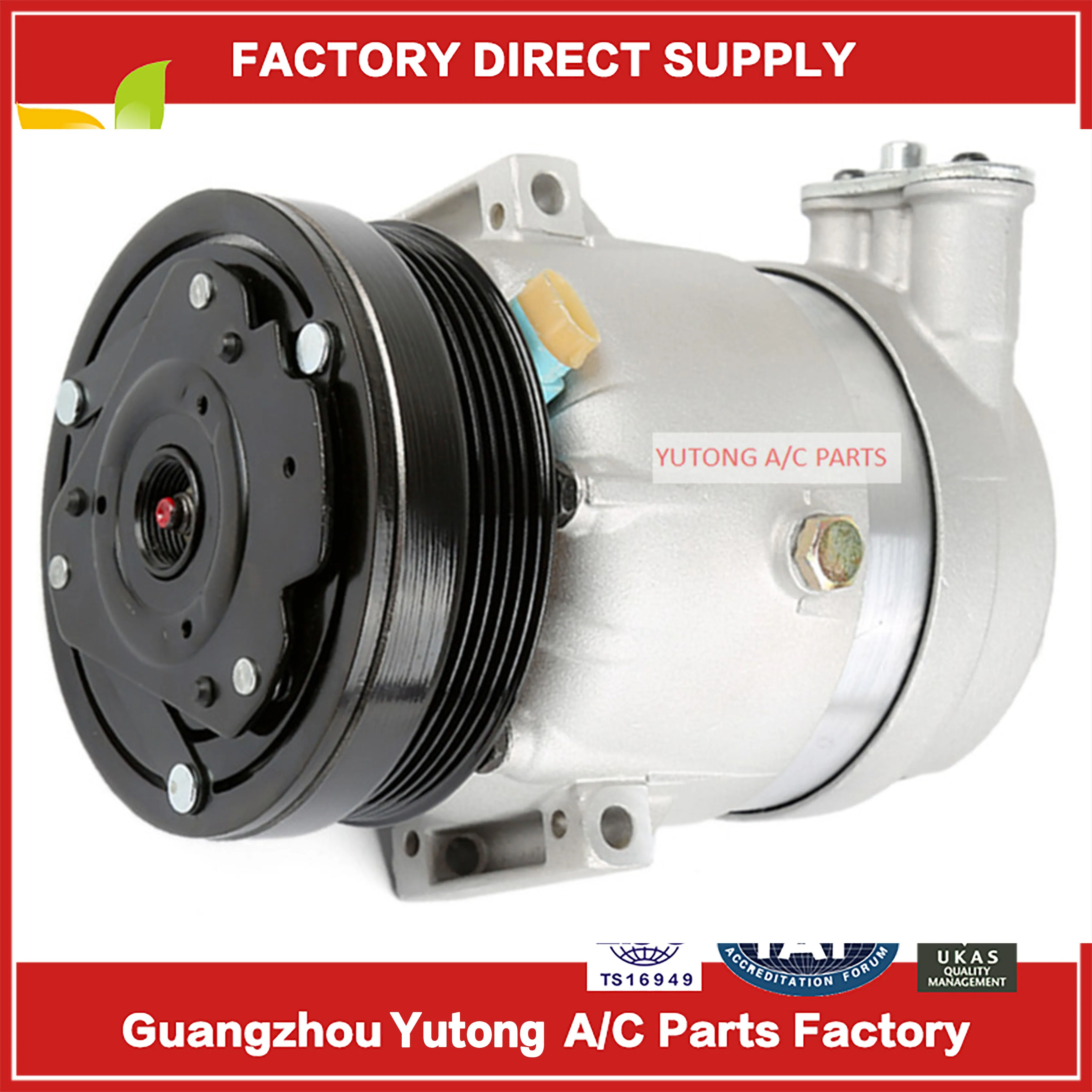 AC Compressor For  Chevrolet  7212783 / 10365641 / 621015 / 10365641 / 96539392 / 96539388 / 96293315 / 96484932 / 96442920 / 96