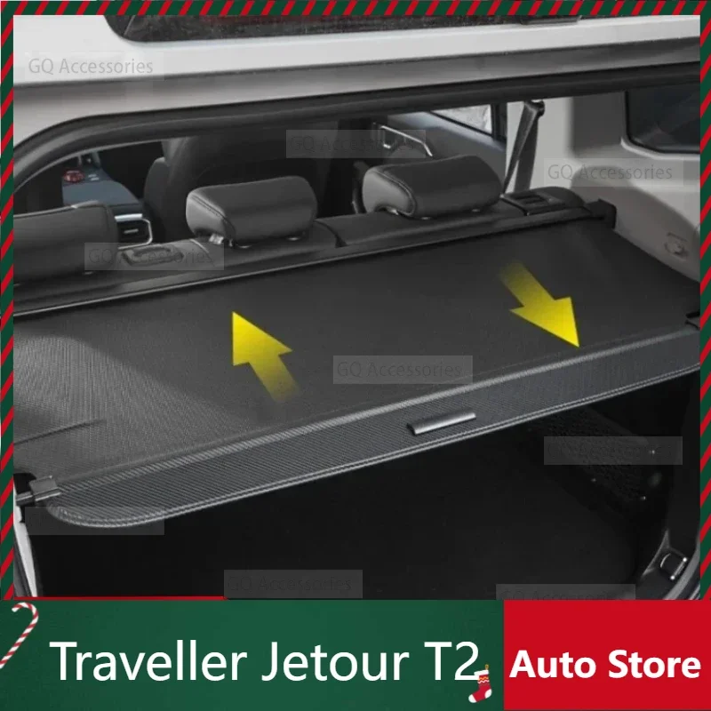 

New Model For Car Trunk Partition Panel Car Trunk Curtain Car Trim Interior Parts Fit for cherry Jetour Traveller T2 2023 2024 J