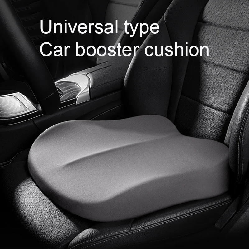 Car Booster Seat Cushion Memory Foam Height Seat Protector Cover Pad Mats Adult Car Seat Booster Cushions  Detachable Cushion