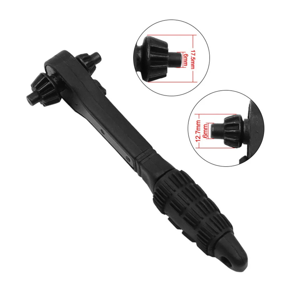 

Drill Chuck Wrench 3 Gears Interchangeable Drill Chuck Key Wrench Ratchet Spanner For Drill Press Clamping Hand Tools