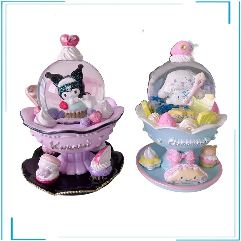 

Kuromi Cinnamoroll BabyCinnamoroll Little Twin Star My Melody Japanese Anime Different Style Model Crystal Ball Ornaments