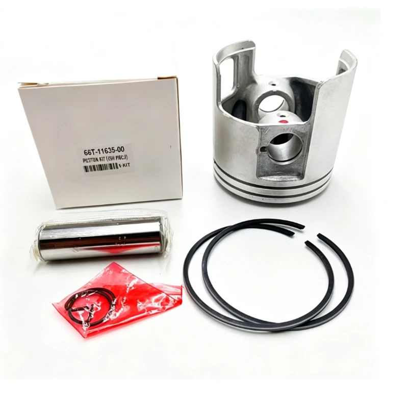 

66T-11635-00 Piston kit (0.25Mm O/s) +0.25MM for Yamaha Outbaord Motor 2T 40HP 80.25mm 66T-11635 Ring 66T-11604-00