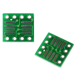 5PCS Lead-free so/msop/tssop/soic/sop8 to dip8 wide body narrow body adapter PCB 8pin