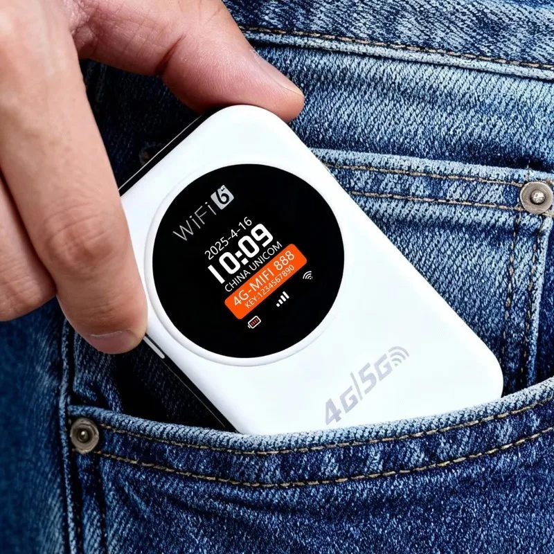 

4g Lte Mobile Router 4g Pocket Wifi Router Routeur Wifi Portable 4g Wireless Mobile Wifi 3000mAh Type-C LCD for Outdoor Use