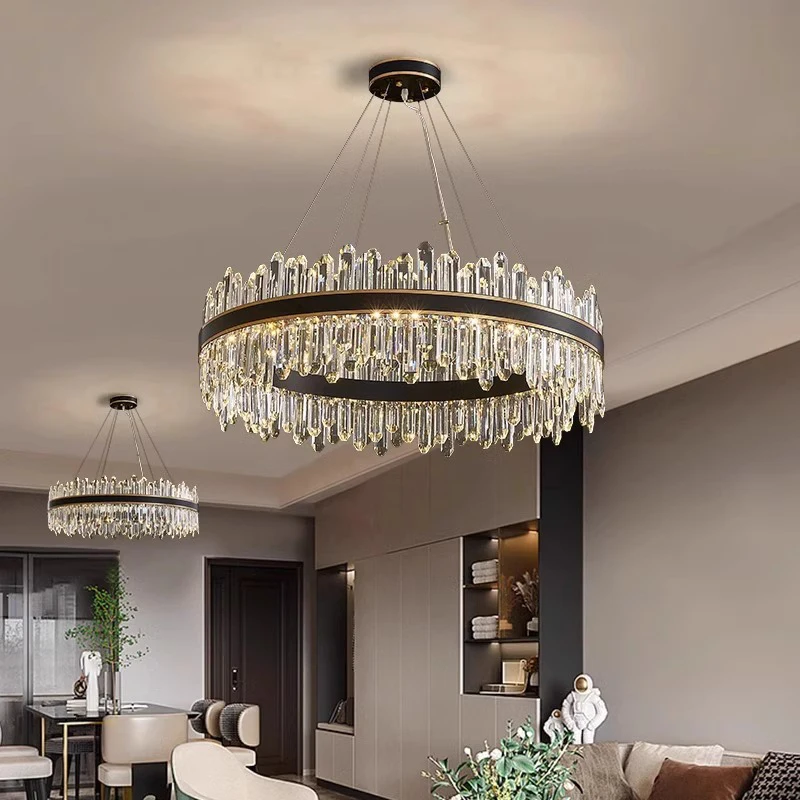 Modern LED Chandeliers para Home Decor, Luzes penduradas, Sala de estar, Sala de jantar, Iluminação interior