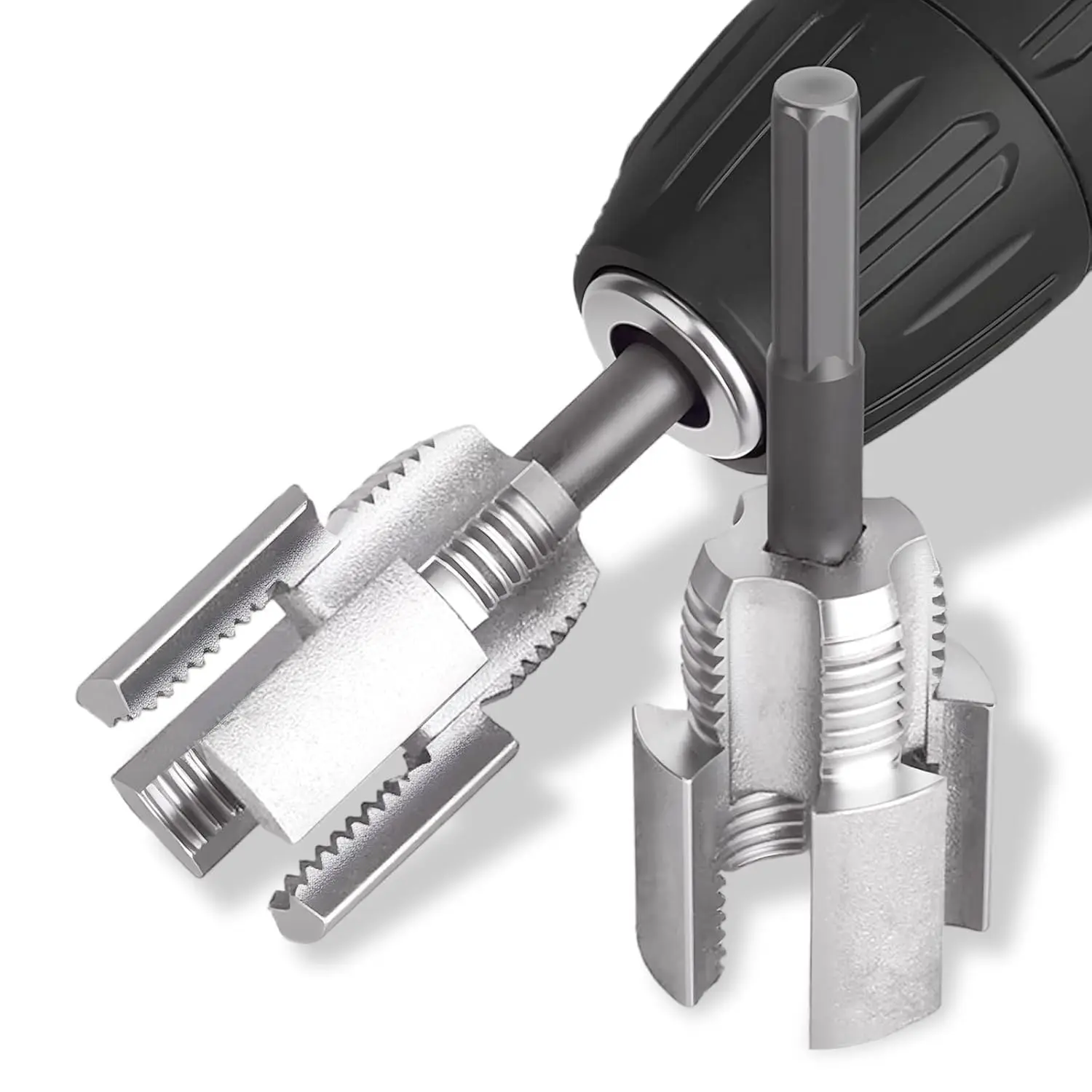 PPR Drill Bit Water Pipes Thread Inner Hole Opener Hex Shank Threader Die Internal & External Plumbing Pipes Tapping Tools