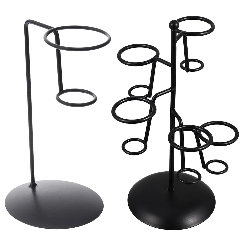

2Pcs IceCream Cone Holder Rack Display Metal Fine Craftsmanship IceCream Cones Fries Popcorn Single