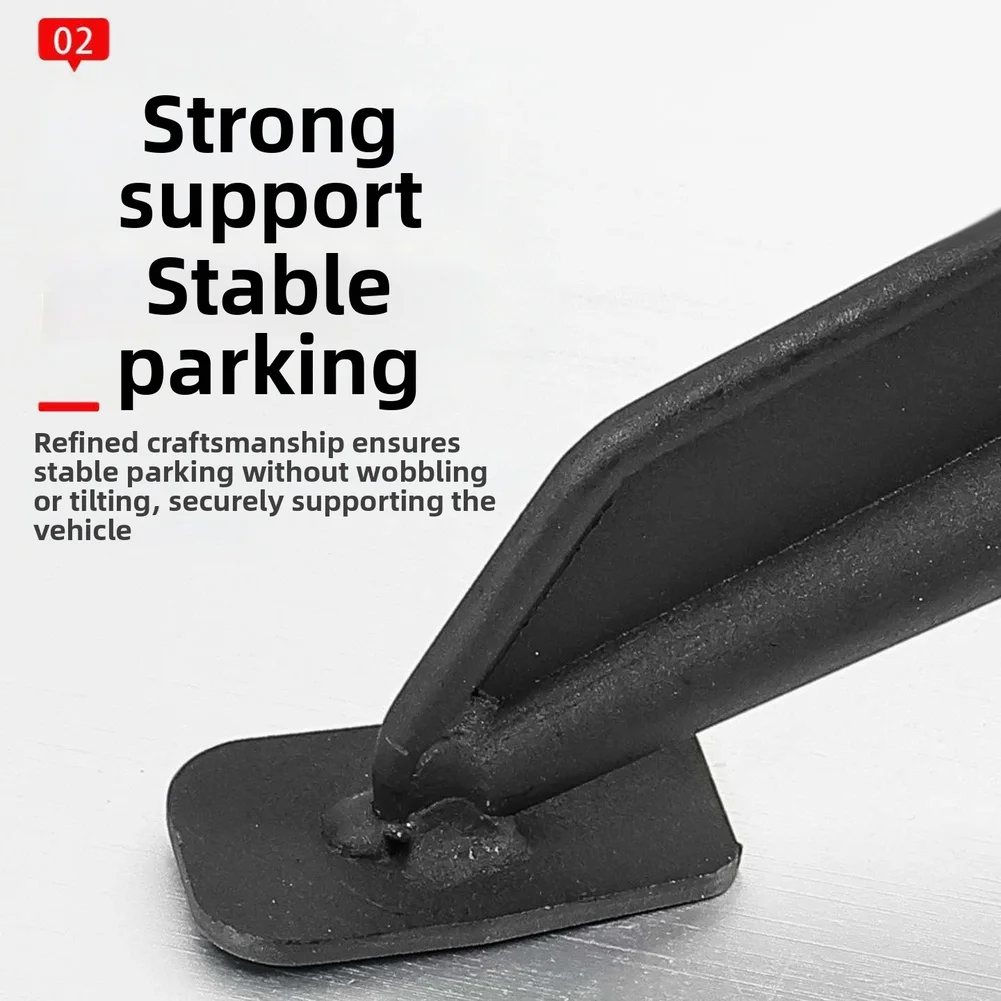 For E BikFor E SidFor E Kickstand Black MFor Etal Fits ModFor Els H8 N8UB T300 GT1 ScootFor Er Strong Tripod Support