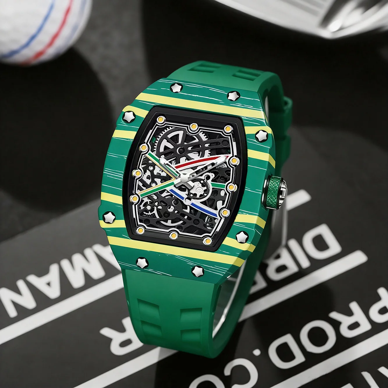 Nuevo reloj deportivo de cuarzo para hombre y mujer, serie Ultra-Thin Barrel, moderno y a la moda, con pantalla luminosa, correa de silicona, movimiento electrónico de cuarzo, adecuado para hombres, regalo ideal para el día de San Valentín, Pascua, cumpleaños, Navidad o para amigos - Adecuado para ocasiones de negocios o informales.