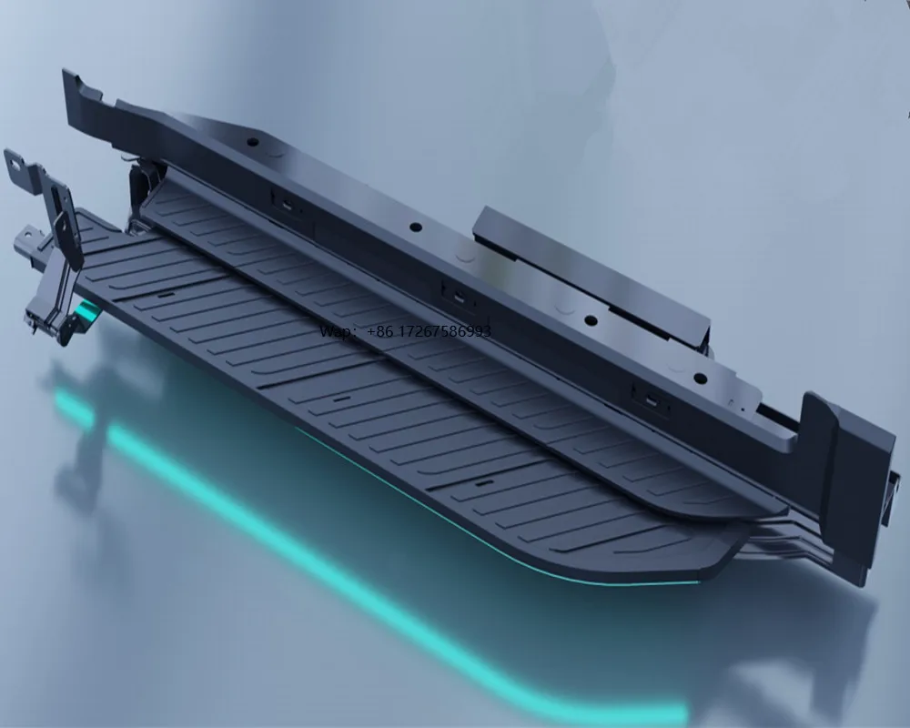 

Factory Directly Side Step Electric Pedal for Alphard 30/40 High Quality With Atmosphere Lights White/blue Car Foot Step