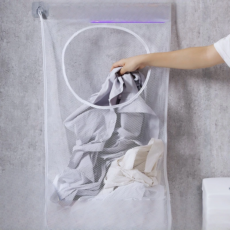 

Ванная комната, сумка для хранения одежды, настенная подвеска для грязной одежды, носки, общежитие для дома