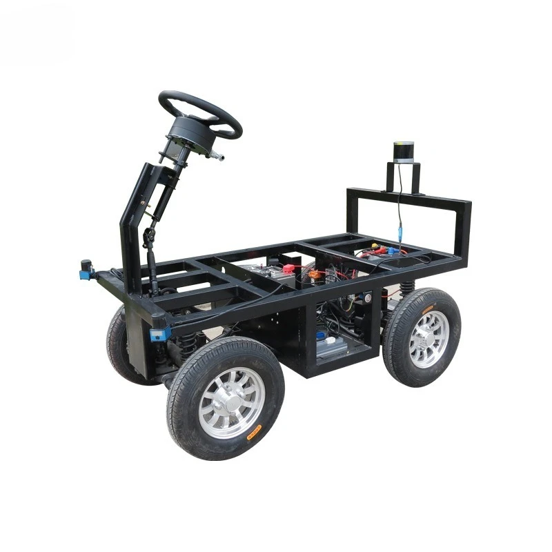 Dual-mode switching intelligent wire-controlled chassis vehicle four-wheel unmanned remote-controlled transport vehicle new type