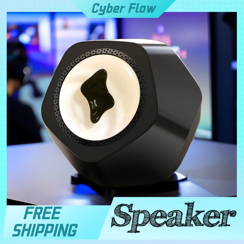 

FREKVENS Pro Magnetic Fluid Bluetooth Speaker Sound HIFI Pickup Sound Desktop Decoration Ornament Creative Custom Gift