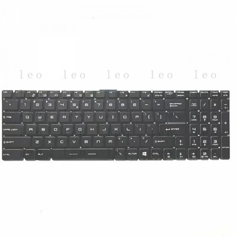 

WW для MSI GP75 GP65 GL65 GL75 GL63 GT76 GE65 GE75 GS73 V143422JK1 RGB клавиатура