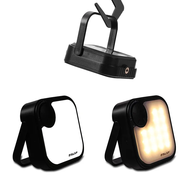750LM Outdoor Portable Led Hanging Camp Lamp Waterproof Rechargeable Solar Camping Light with Power Bank Outdoor Camping Light