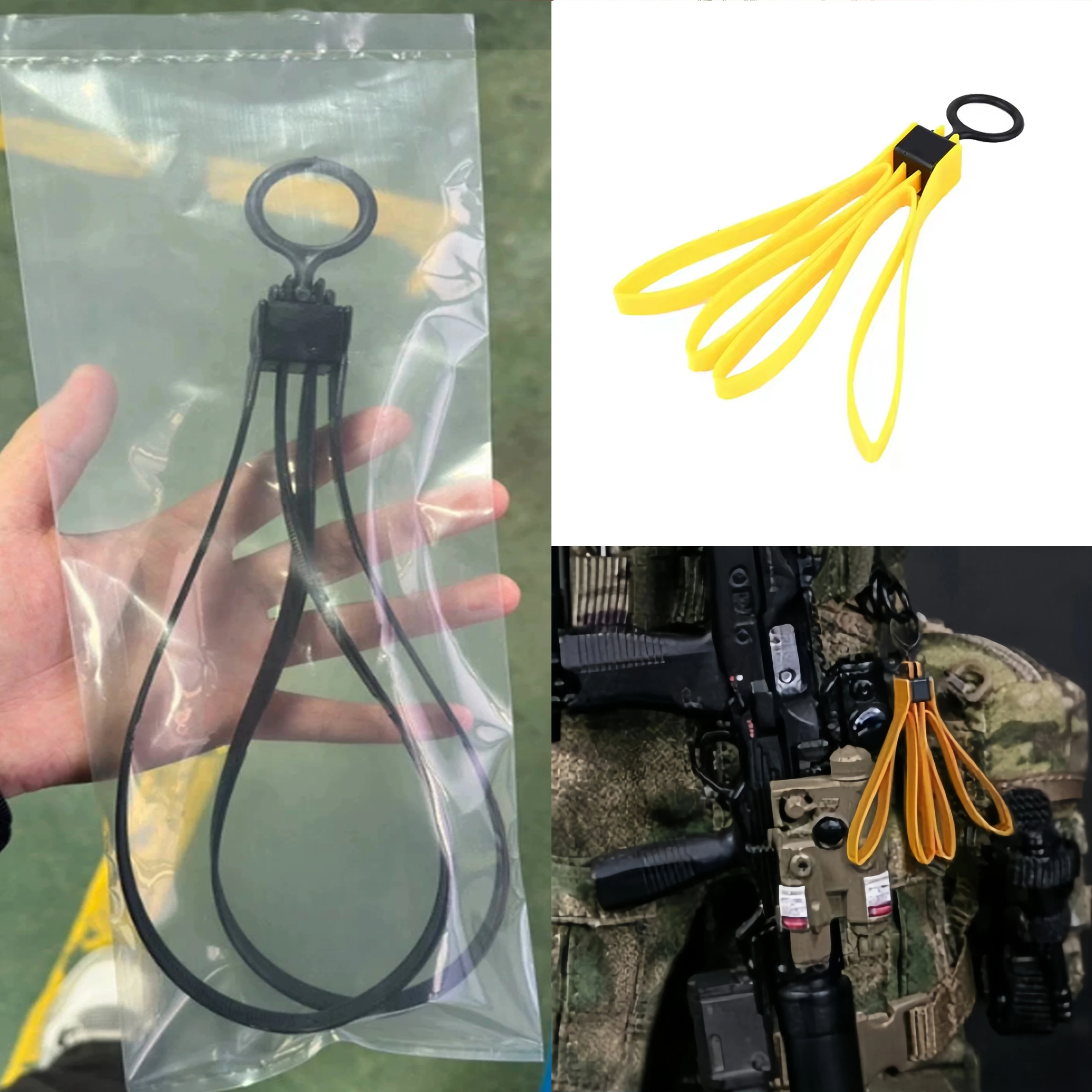 Tactical Plastic Restraint Cable Ties,Disposable Handcuffs for Police Training,Hunting,Airsoft & Cosplay,TMC Gear Simulation